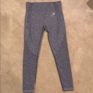 Gym Shark Vital Seamless Grey Leggings Size M